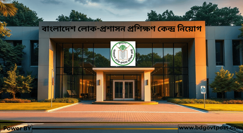 বাংলাদেশ লোক-প্রশাসন প্রশিক্ষণ কেন্দ্র নিয়োগ