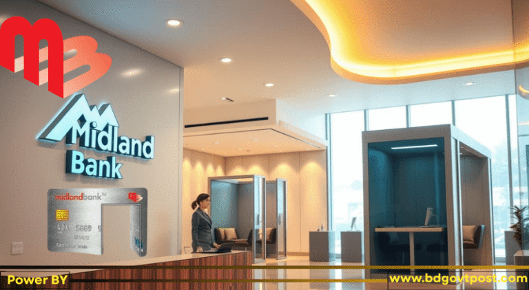 মিডল্যান্ড ব্যাংক লিমিটেড নিয়োগ